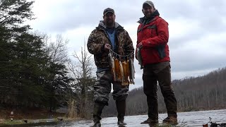 West Virginia Gold Rush, trout fishing Teter Creek Lake