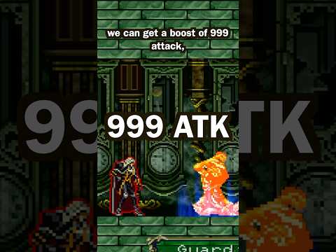 The Most Damage Possible in Symphony of the Night #castlevania #castlevaniasymphonyofthenight