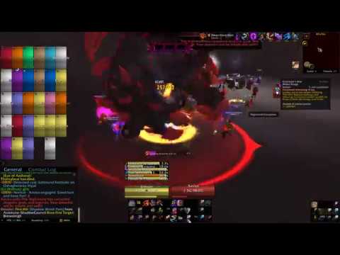 WoW - Emerald Nightmare Xavius kill, under 1 min
