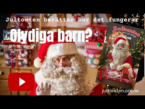 Jultomten och snälla listan, inte vara olydig