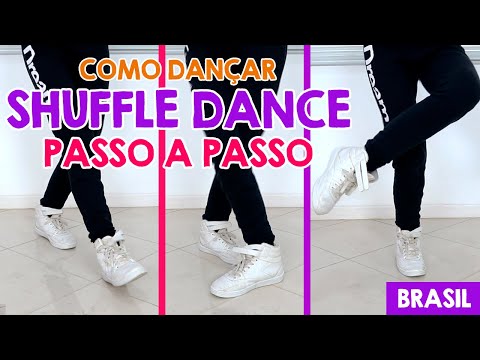 Shuffle dance tutorial | Como dançar eletrônica | Passos de dança | Taty Macieski