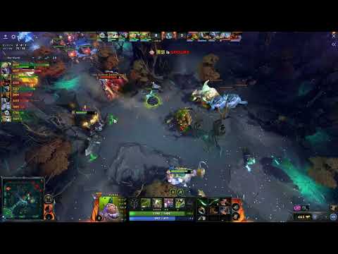 Ame - Pudge Safelane with Topson Magnus | Dota 2 7.32c Gameplay