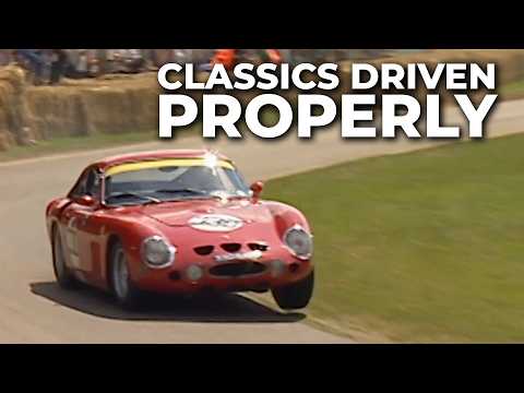 19 mins of classic cars going wild at the Festival of Speed | No garage queens at Goodwood