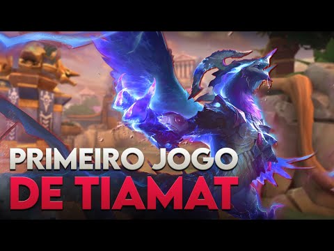 TIAMAT MID, PRIMEIRO JOGO COM A NOVA DEUSA! - ⚡ Smite BR Conquista