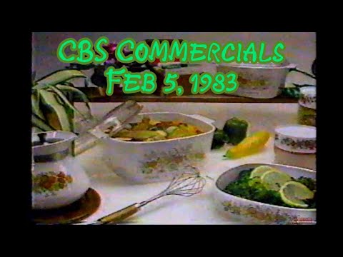CBS Commercials Feb 5, 1983 During Sunday Night Movie 📺 Syracuse New York WTVH