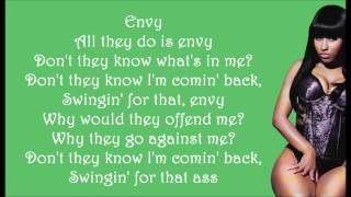 Nicki Minaj-Envy(lyrics)