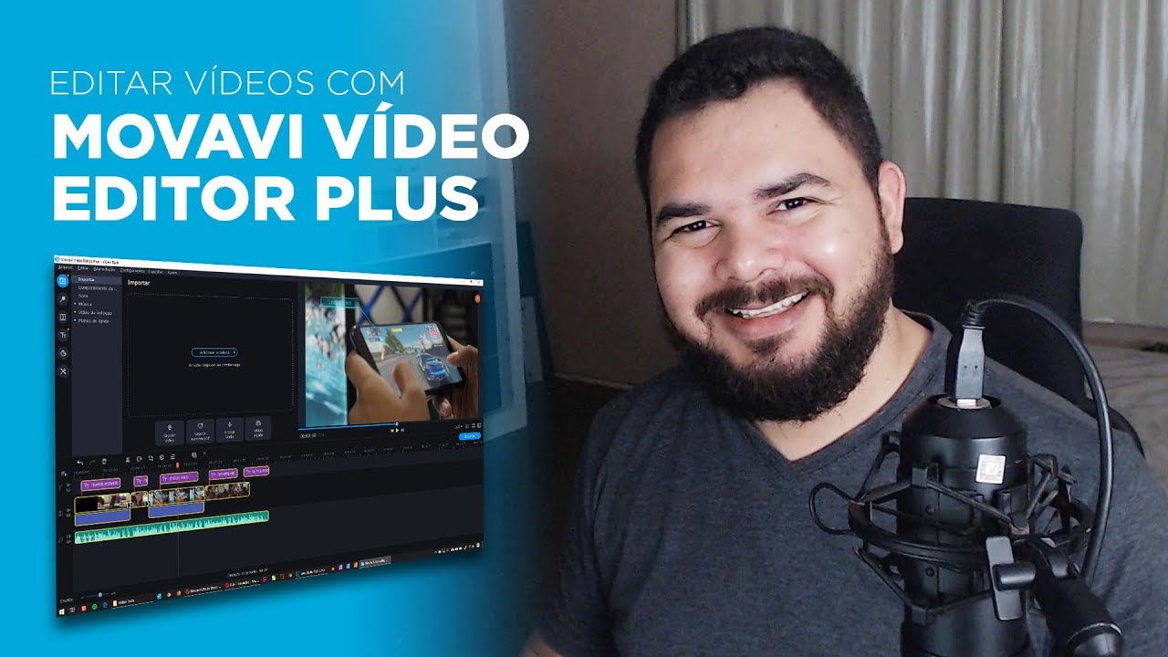 Como editar vídeos no Movavi Vídeo Editor Plus 2020