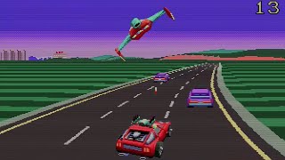 ROAD BLASTER(ロードブラスター) Interactive Movie Video Game by Data East & Toei Animation, Arcade Game y1985