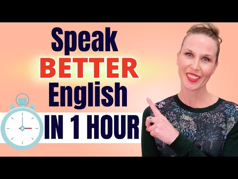 ONE HOUR English Lesson To GET FLUENT!