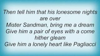 Emmylou Harris - Mr. Sandman Lyrics