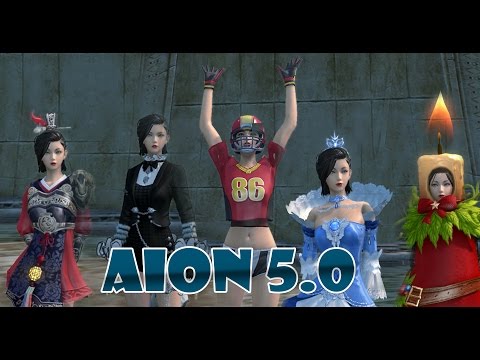 Aion 5.0 - New costumes (female)
