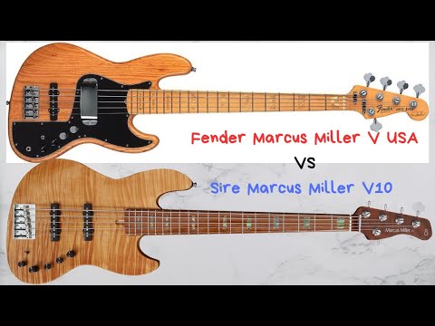 Fender Marcus Miller V Vs SIRE Marcus Miller V10