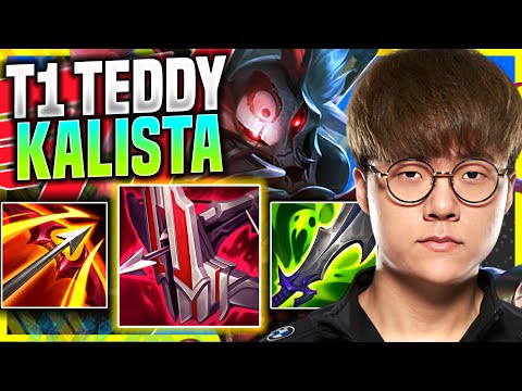 TEDDY DOMINATING KALISTA WITH NEW ITEMS! - T1 Teddy Plays Kalista ADC vs Jhin! | Preseason 11
