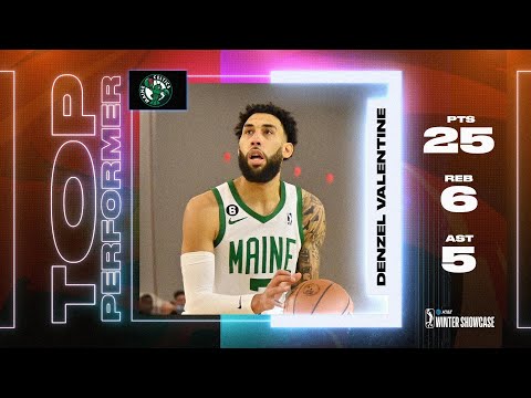 Denzel Valentine Hits Clutch Shots As No. 8 Celtics Top No. 1 Lakers