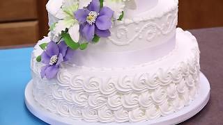 How To Make Your Own Buttercream Wedding Cake | Part 1 | Global Sugar Art