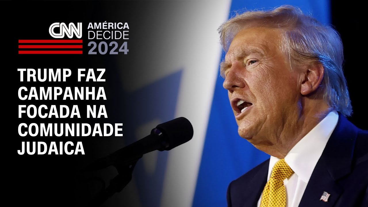 Trump faz campanha focada na comunidade judaica | CNN NOVO DIA