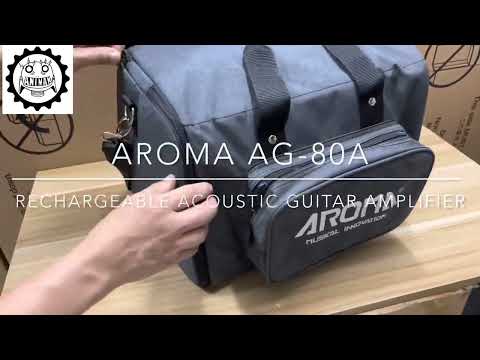 Демонстрация комбоусилителя Aroma AG-80A