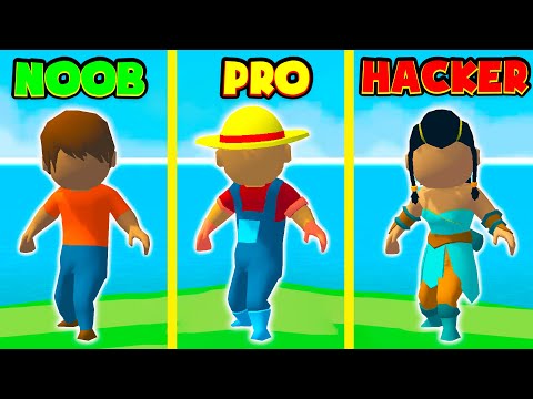 NOOB vs PRO vs HACKER - Shortcut Run