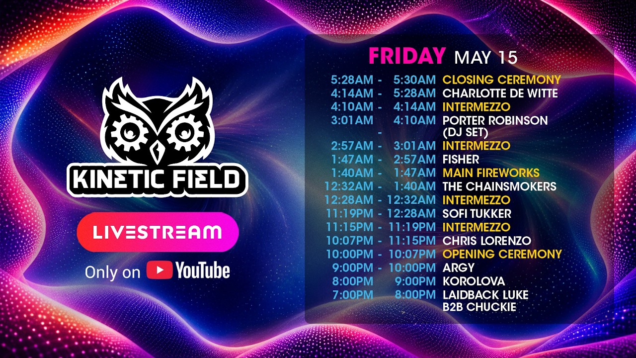 kineticFIELD | Friday | EDC Las Vegas 2026
