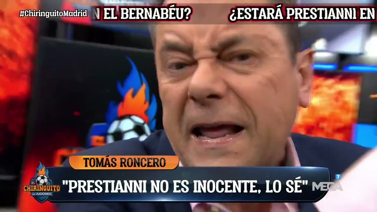 😡 ¡CABREO DE ÉPOCA DE TOMÁS RONCERO POR EL CASO PRESTIANNI! 😡