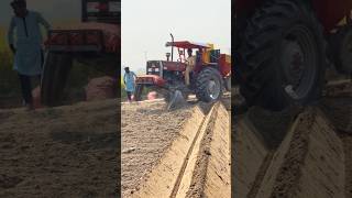 Massey 375s tractor power with alu planter | seaad Zarai industries okara | tractor video