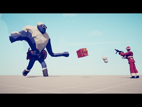 SANTA CLAUS vs EVERY UNIT - Totally Accurate Battle Simulator
