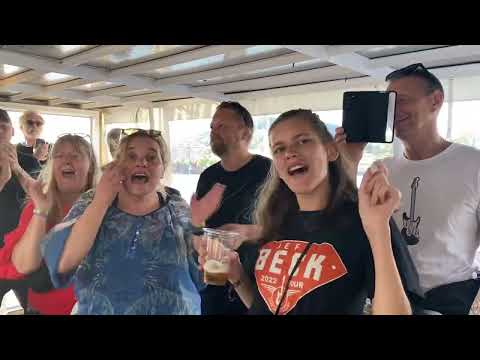 Shakin’ it up on the Notodden Blues Festival Blues Cruise,Norway  Aug. ‘22