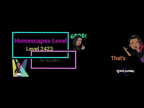 🔮Homescapes Level 2423 No Boosters🔮