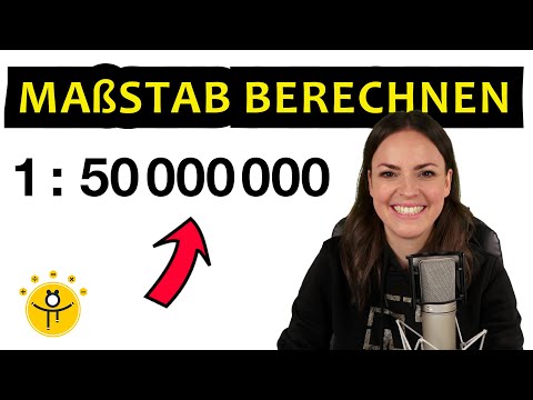 Maßstab berechnen – Von Wirklichkeit zum Plan