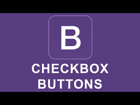 Bootstrap 4 Tutorial 14 Checkbox Buttons