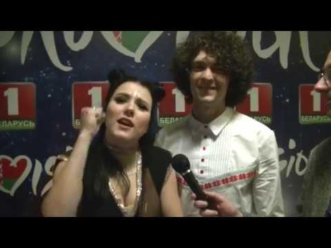 ESCKAZ in Minsk: NAVIBAND (Belarus) greet Eurovision fans!