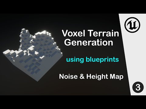Mind-blowing Voxel Terrain Generation Part 3: Noise & Height Map Tutorial