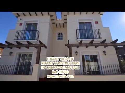 Ref: CR789 - LUXURY VILLA OF RECENT CONSTRUCTION IN CABO ROIG FOR SALE