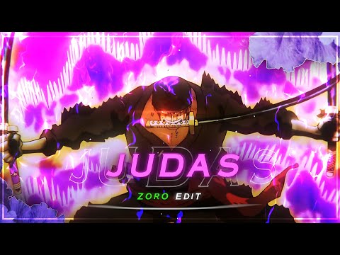 JUDAS - Lady Gaga | Zoro Vs Kaido Badass 4K Amv Edit By Den Vfx
