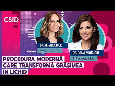 Dr. Dana Miricioiu, despre metoda modernă de a scăpa de grăsime | CSID.ro