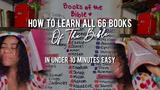 How to learn all 66 books of the Bible | The FASTEST Method