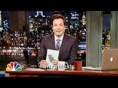 Hashtags: #MomTexts (Late Night with Jimmy Fallon) (Late Night with Jimmy Fallon)
