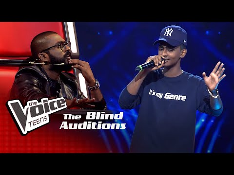 Sasindu Raveen | Abhi Mujh Mein Kahin | Blind Auditions |The Voice Teens Sri Lanka
