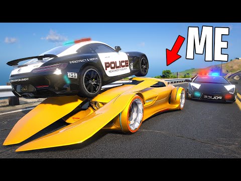 Trolling Cops With Jet Flip Car in GTA 5 RP..