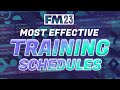 The MOST EFFECTIVE FM23 Training Schedules