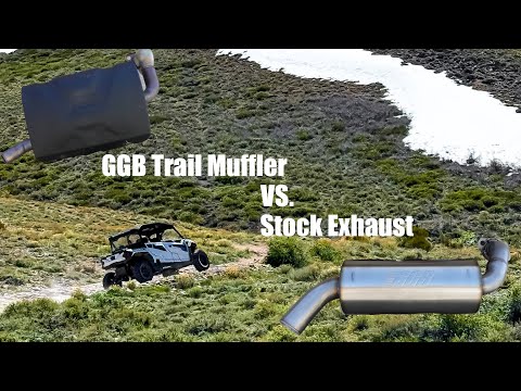 GGB Trail Muffler vs. Stock Exhaust Polaris General