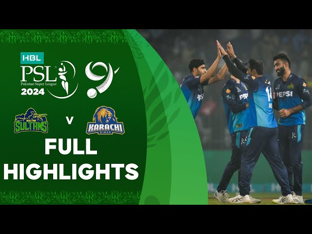 Full Highlights | Multan Sultans vs Karachi Kings | Match 3 | HBL PSL 9 | M1Z1U