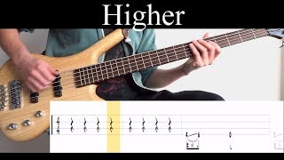 Higher (Devin Townsend Project) - Bass Cover (With Tabs) by Leo Düzey