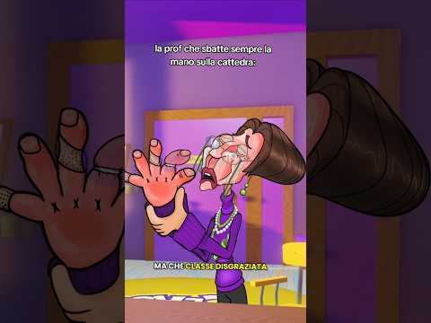 LA MANO SULLA CATTEDRA🔨 #maleduclasse #humor #humor