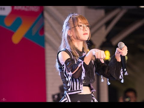 190908 [Fancam] Pin Melt Mallow - Inu Neko (cover Wasuta) @ MBK Center Street Cover Party 2019
