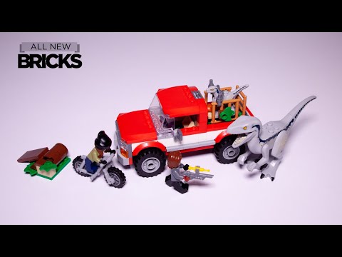 Vidéo LEGO Jurassic World 76946 : La capture des Vélociraptors Beta et Blue