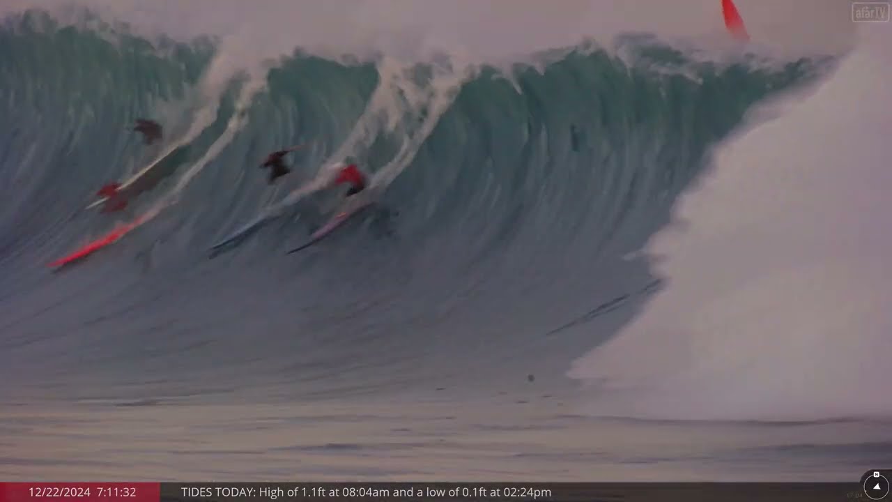 🔴 Live: Eddie Aikau Big Wave Invitational in Ultra HD 4K