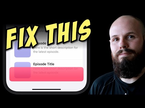 Fix This Problem with SwiftUI Lists