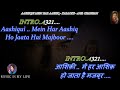 Aashiqui Mein Har Aashiq Karaoke With Scrolling Lyrics Eng हिंदी