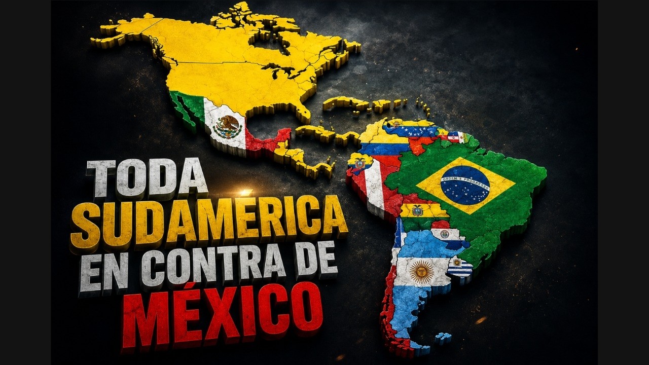 TODA SUDAMÉRICA en CONTRA de MÉXICO?